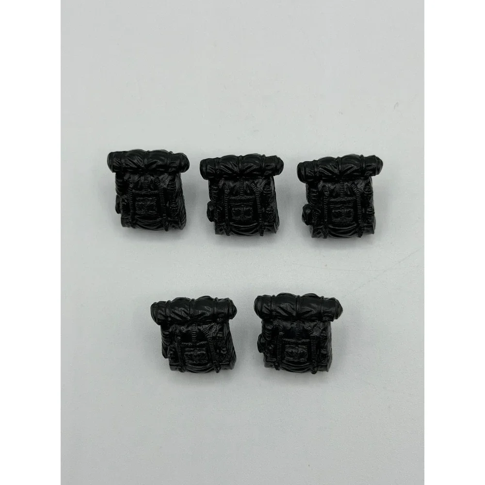 GI Joe Crimson Shadow Guard Backpack Lot x5 Black 2005 TRU Exclusive Accessory